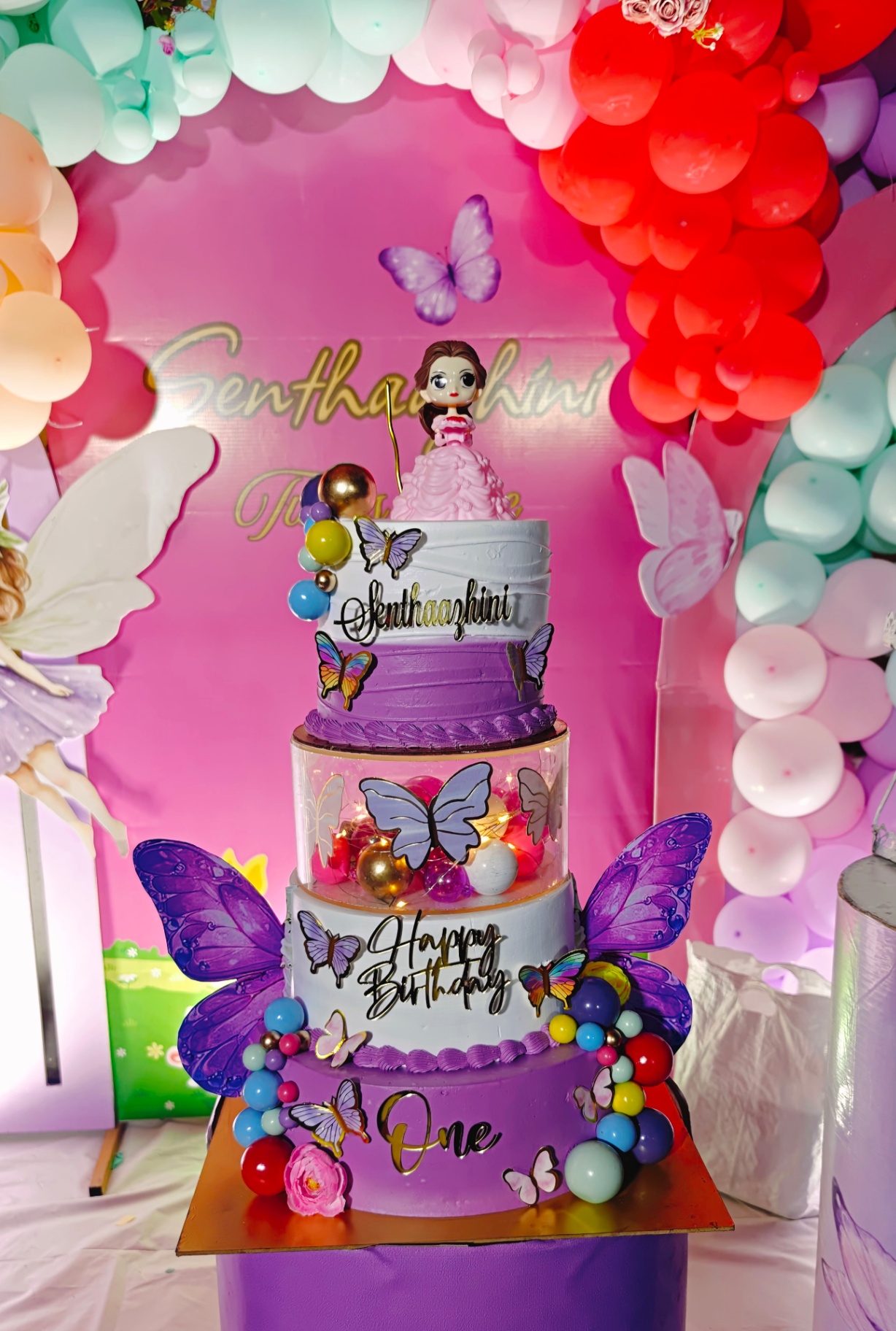 Butterfly Fairy Theme Cake