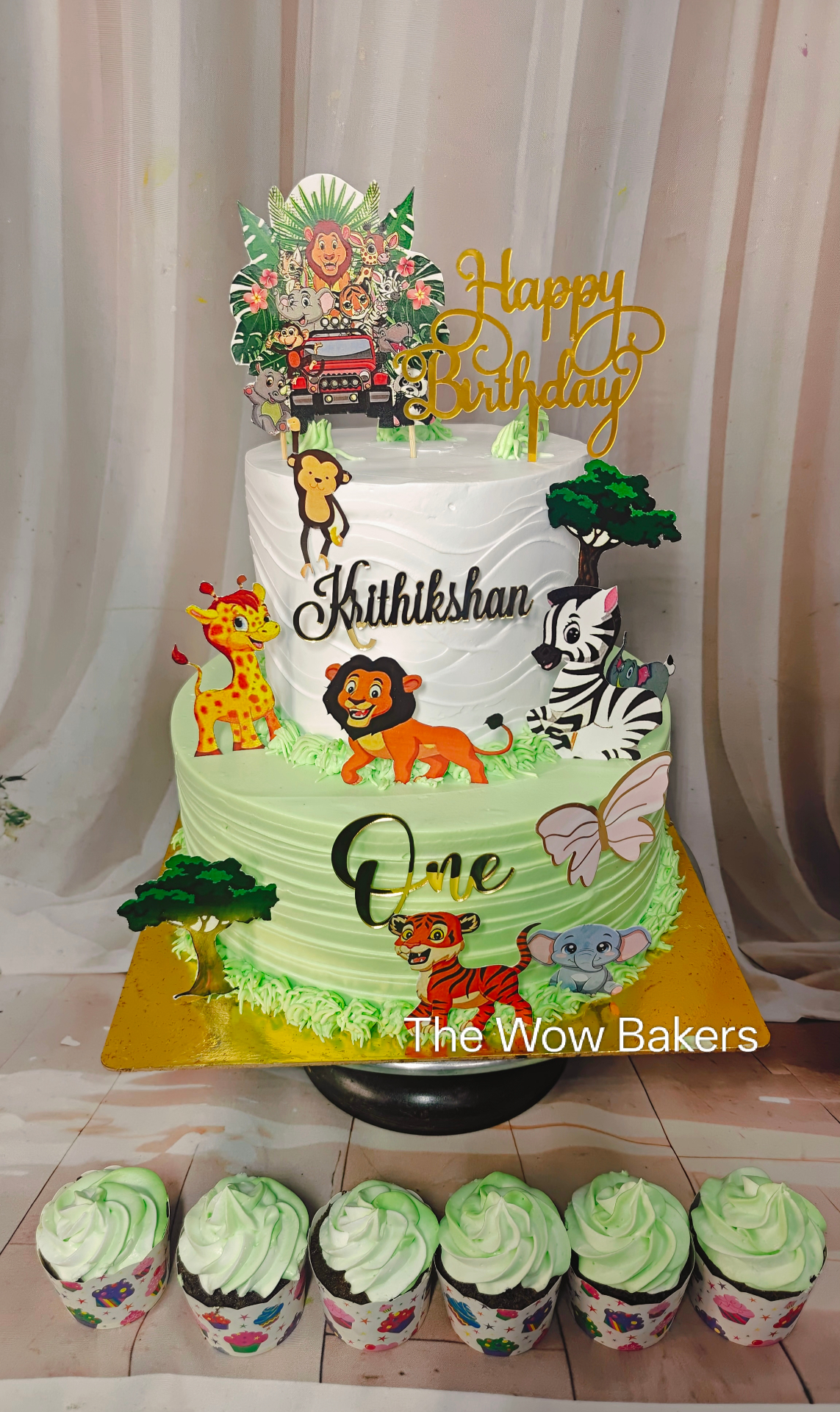 Animal Theme Cake