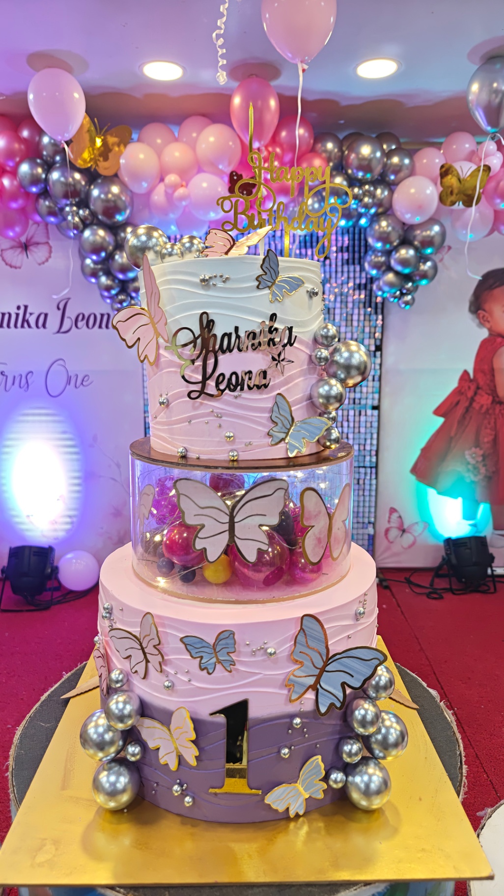 Butterfly Spacer Cake