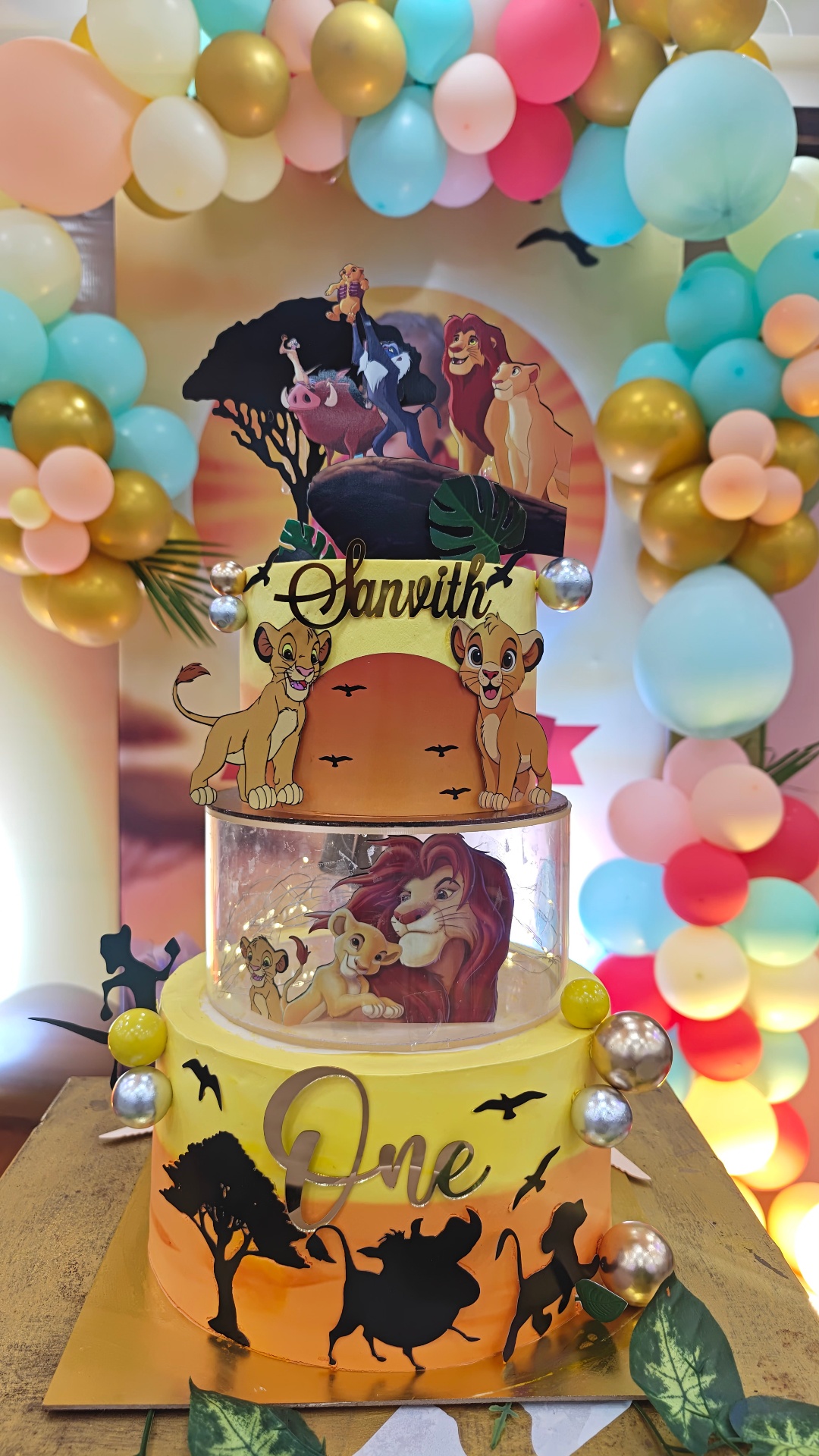 Lion King Spacer Cake