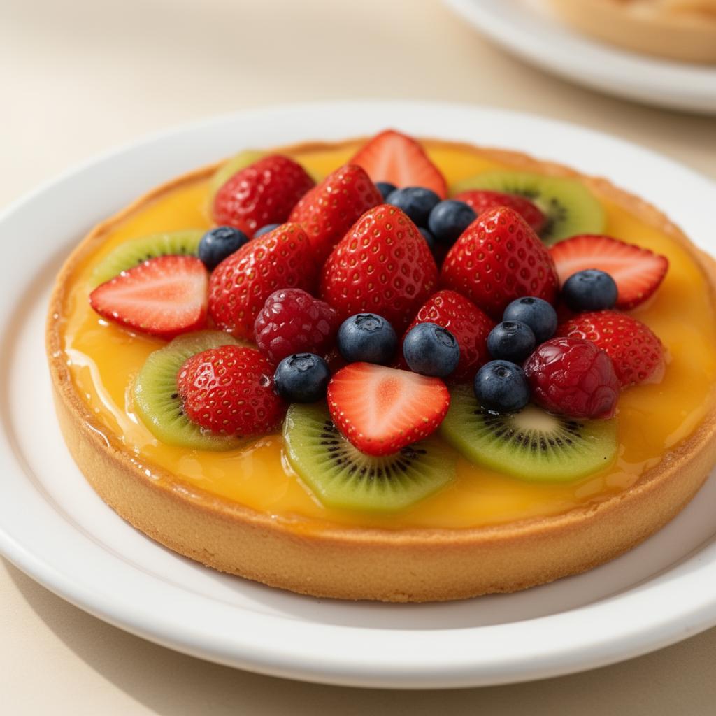 Fresh Fruit Tart Cake